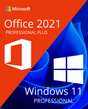 PAQUETE: Windows 11 Pro + Microsoft Office 2021 Professional Plus CDKEY